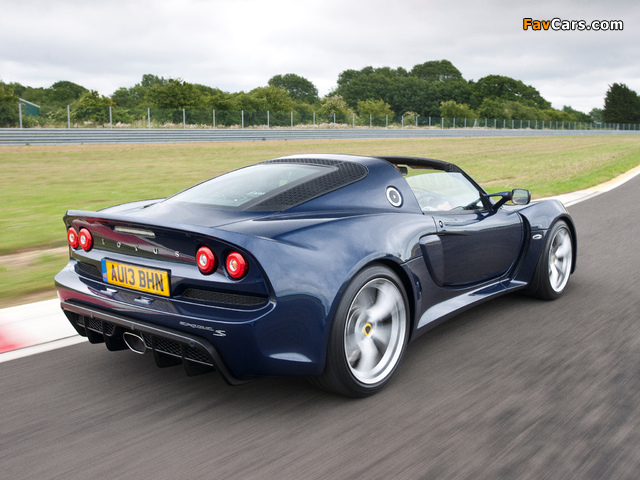 Lotus Exige S Roadster UK-spec 2013 pictures (640 x 480)