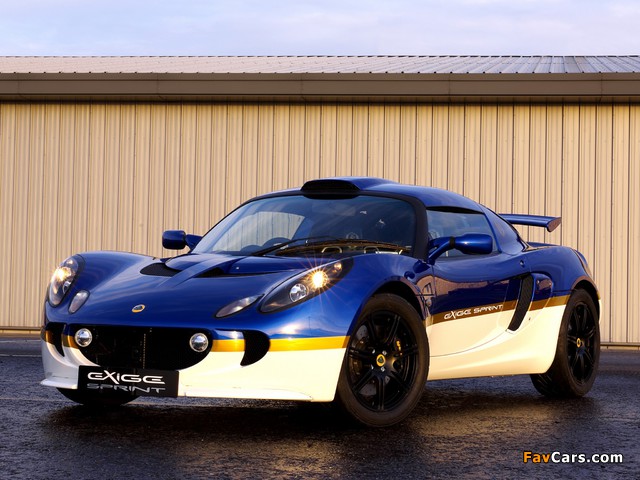 Pictures of Lotus Exige Sprint 2008 (640 x 480)