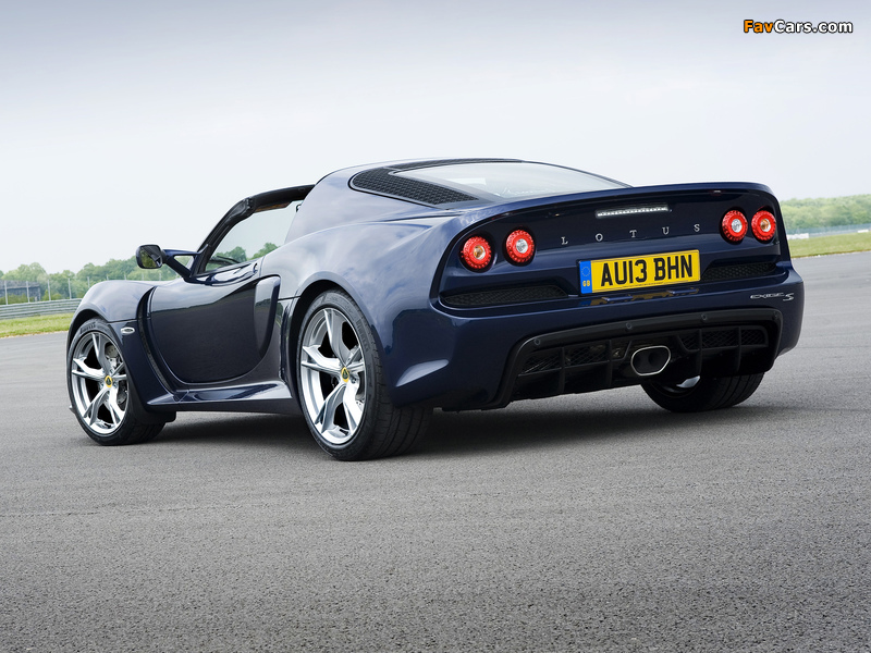 Pictures of Lotus Exige S Roadster UK-spec 2013 (800 x 600)