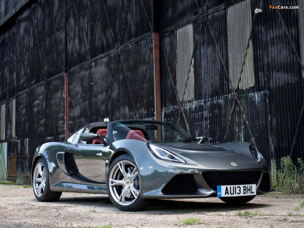 Pictures of Lotus Exige S Roadster UK-spec 2013 (1024 x 768)