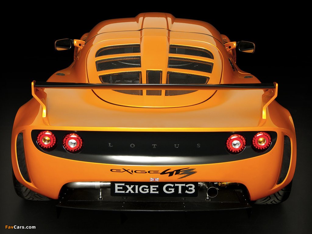 Lotus Exige GT3 2008 wallpapers (1024 x 768)