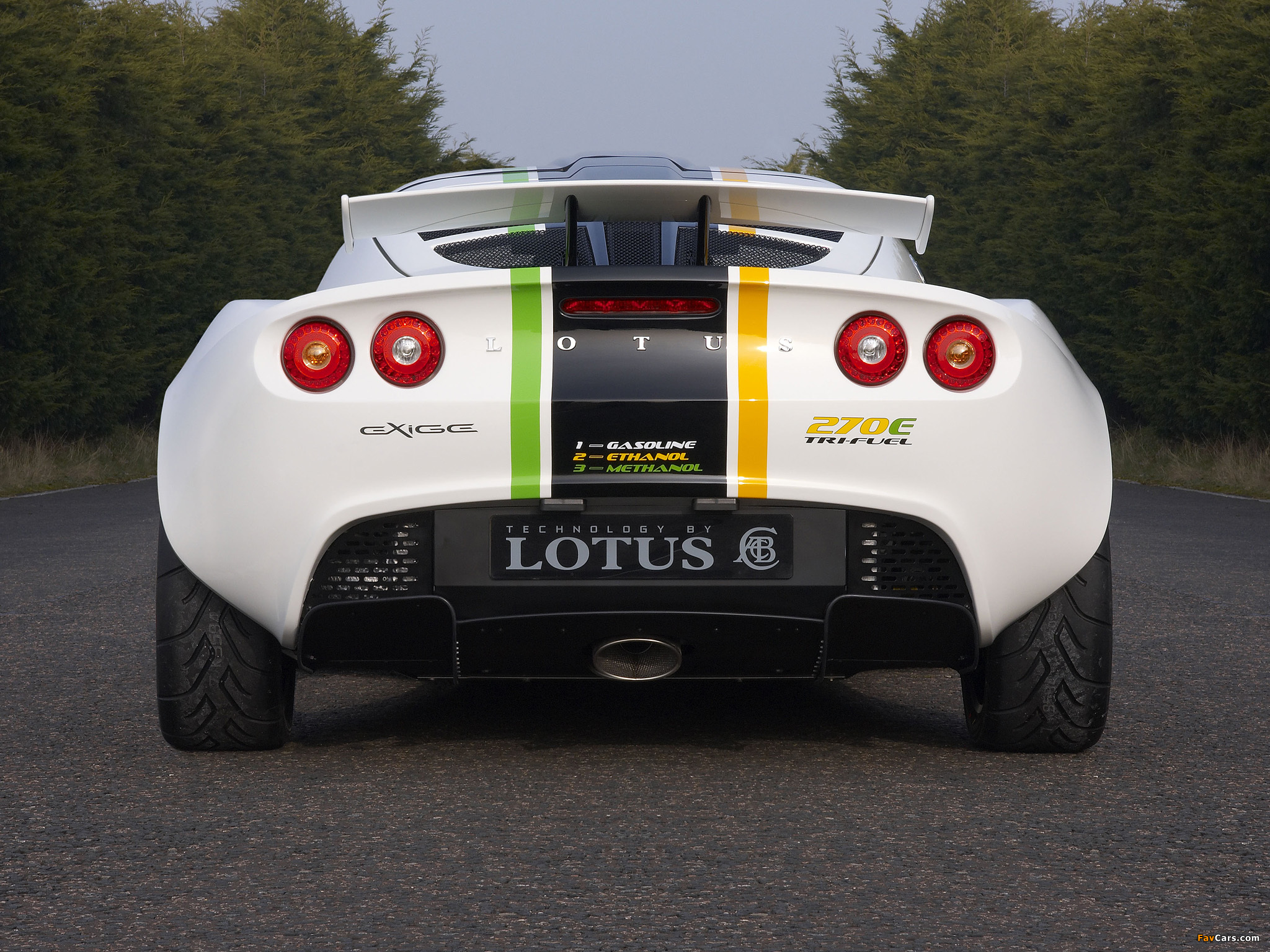 Lotus Exige 270E TriFuel Concept 2008 wallpapers (2048 x 1536)