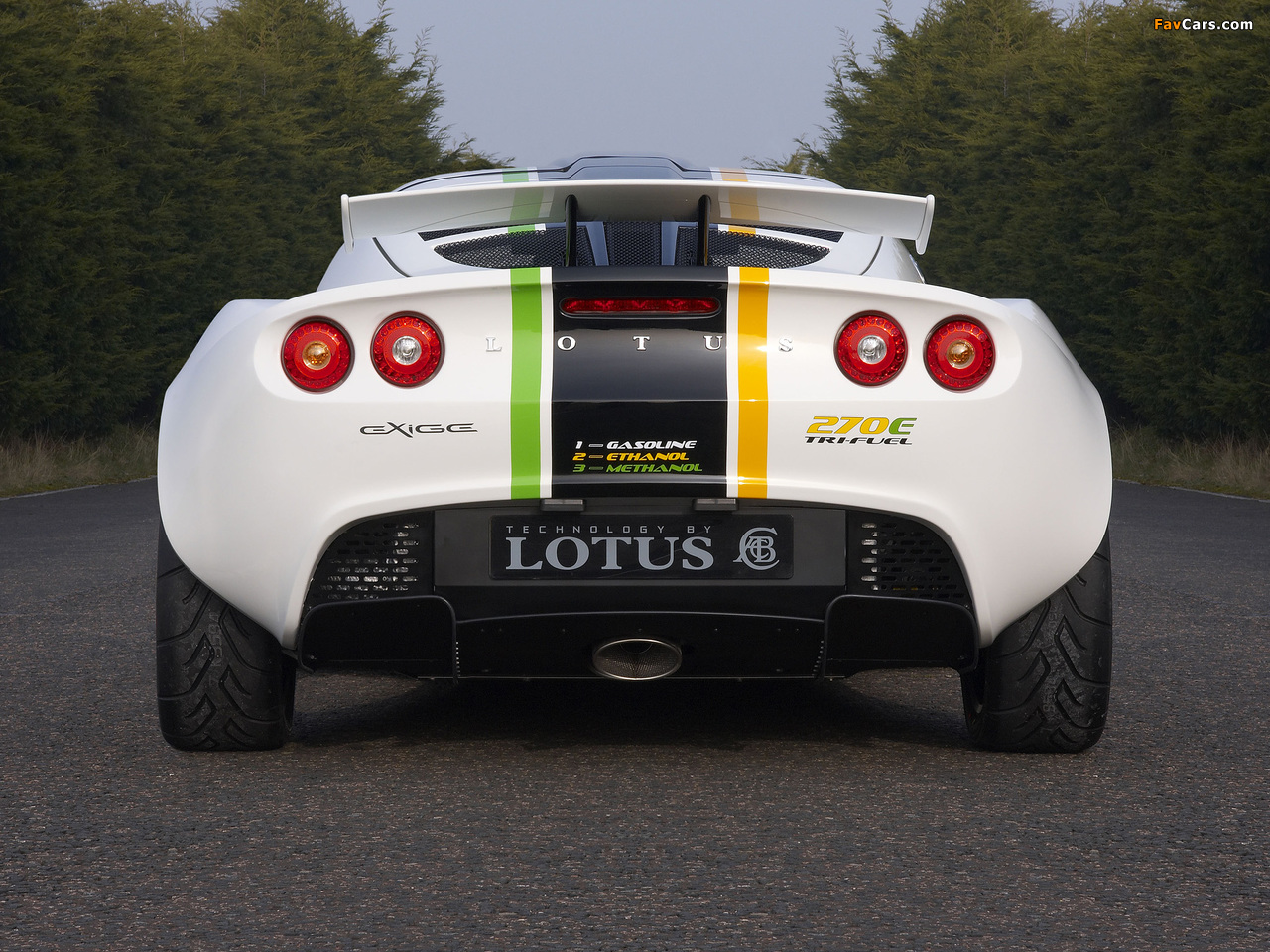 Lotus Exige 270E TriFuel Concept 2008 wallpapers (1280 x 960)