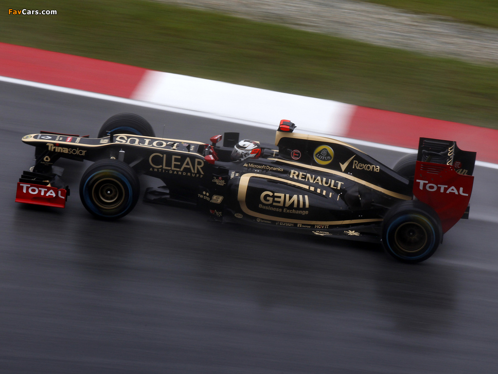 Images of Lotus E20 2012 (1024 x 768)