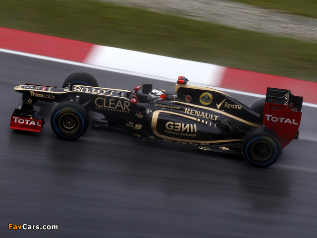 Images of Lotus E20 2012 (640 x 480)