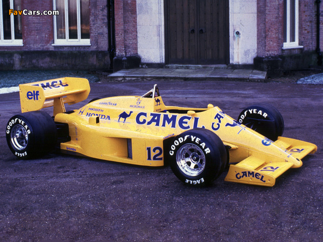 Pictures of Lotus 99T 1987 (640 x 480)
