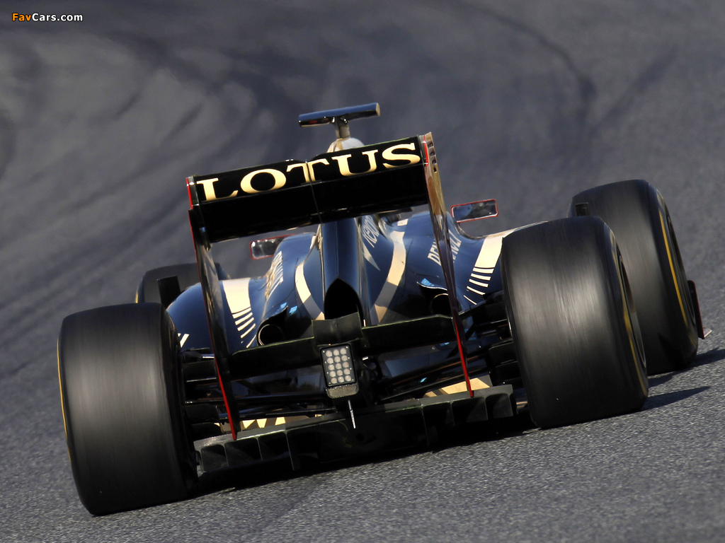 Pictures of Lotus E20 2012 (1024 x 768)