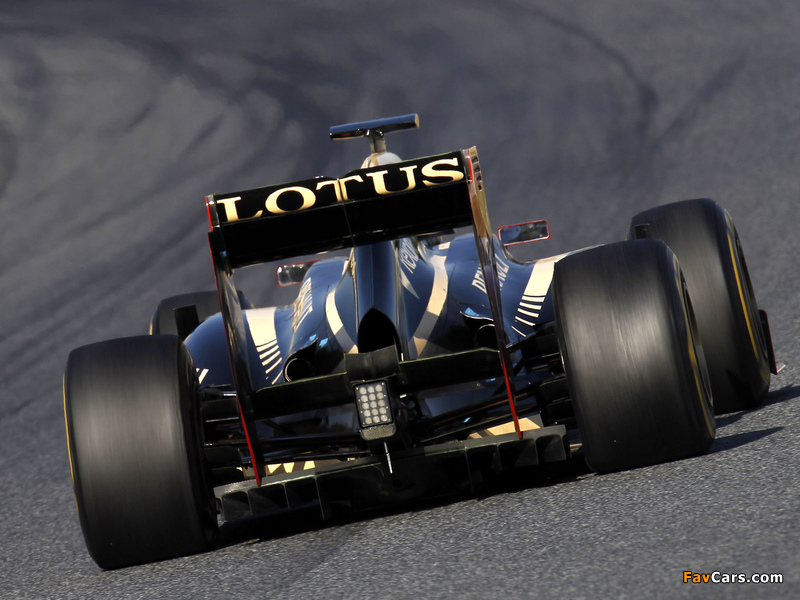 Pictures of Lotus E20 2012 (800 x 600)