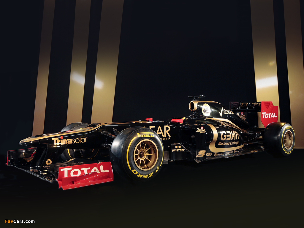 Pictures of Lotus E20 2012 (1024 x 768)