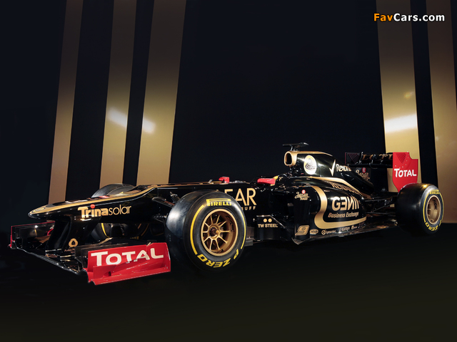 Pictures of Lotus E20 2012 (640 x 480)
