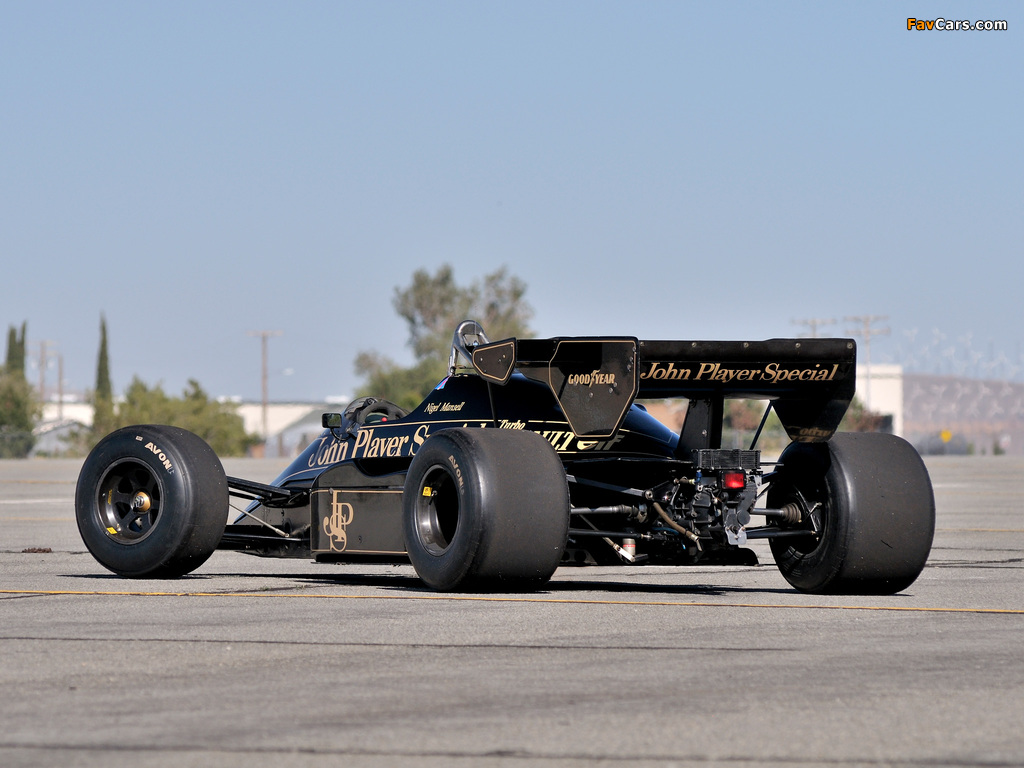 Lotus 95T 1984 wallpapers (1024 x 768)