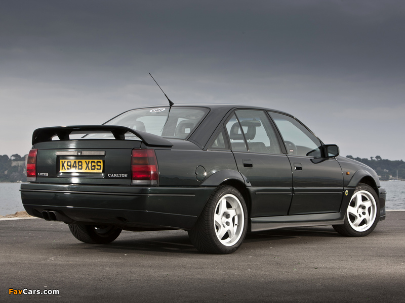 Pictures of Vauxhall Lotus Carlton 1990–92 (800 x 600)