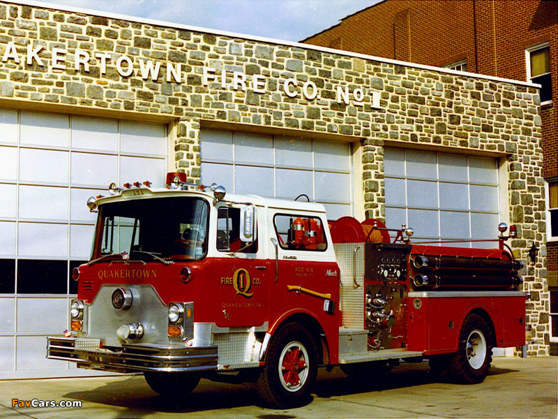 Mack CF Firetruck 1967–90 pictures (800 x 600)