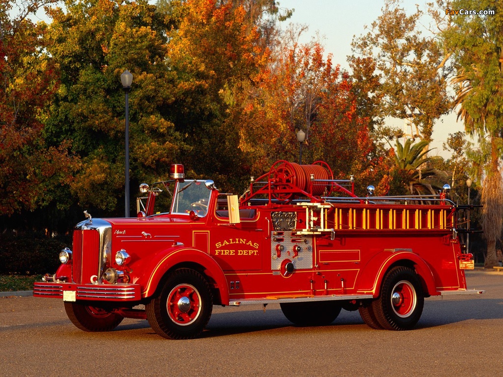 Images of Mack Fire Engine Truck (1024 x 768)