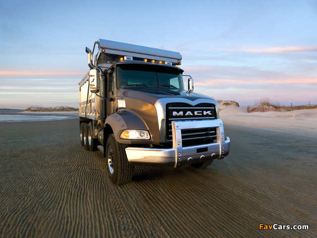 Images of Mack Granite 6x4 Dump Truck 2002 (640 x 480)