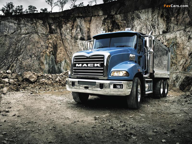 Mack Granite 6x4 Dump Truck 2002 photos (800 x 600)