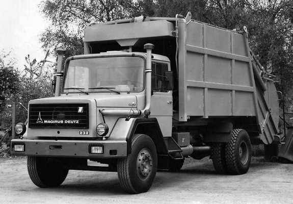 Magirus-Deutz 232D 19 4x2 Müllwagen 1973–77 images