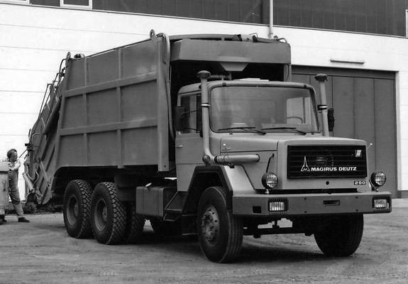 Photos of Magirus-Deutz 290D 26 6x4 Müllwagen 1973–77