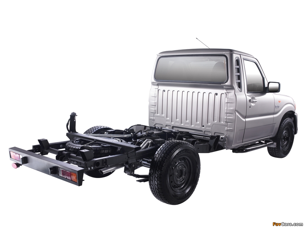 Images of Mahindra Pik Up Single Cab Chassis 2009 (1024 x 768)