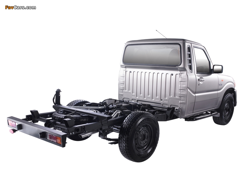 Images of Mahindra Pik Up Single Cab Chassis 2009 (800 x 600)
