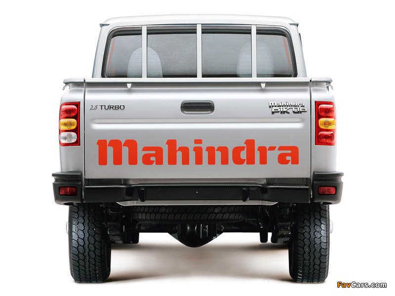 Mahindra Pik Up Single Cab 2007–09 wallpapers (800 x 600)