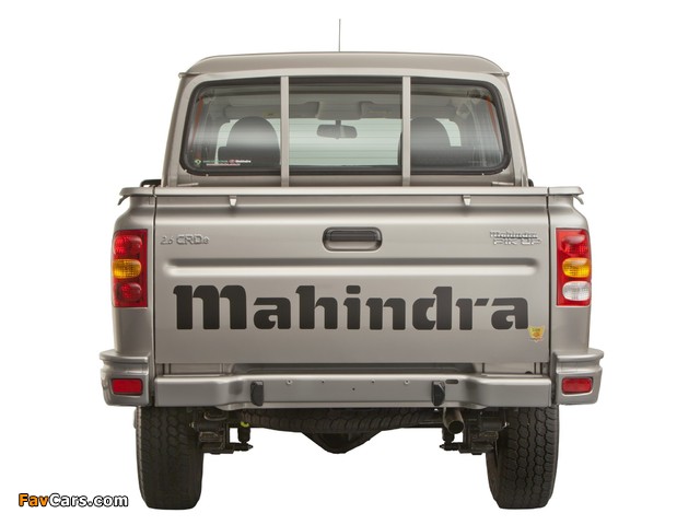 Mahindra Pik Up Double Cab 2009 wallpapers (640 x 480)