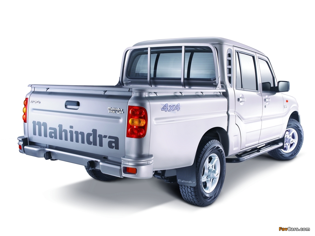 Photos of Mahindra Pik Up Double Cab 2009 (1024 x 768)