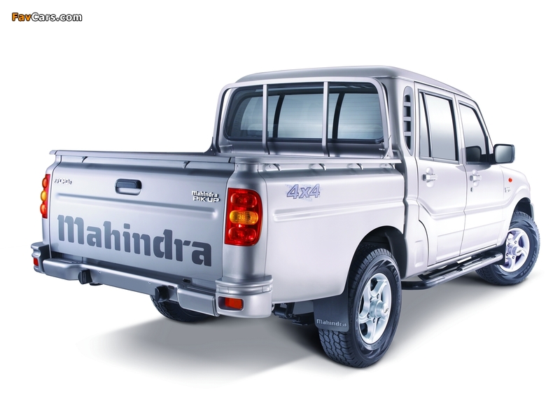 Photos of Mahindra Pik Up Double Cab 2009 (800 x 600)