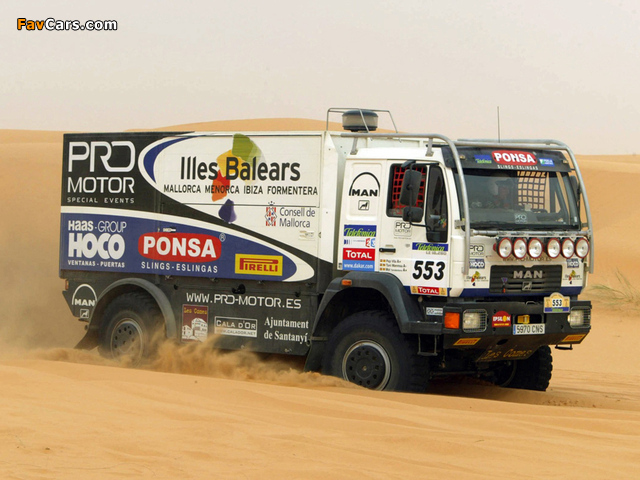 Pictures of MAN F90 Rally Truck (640 x 480)
