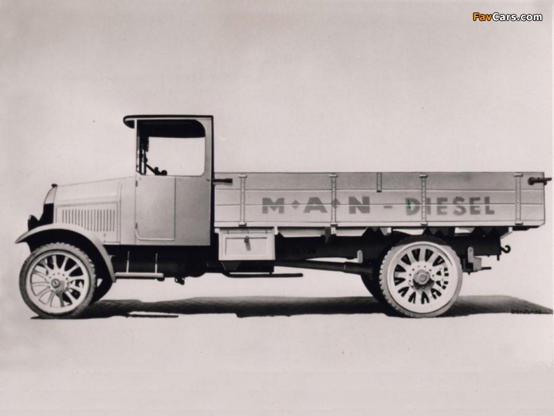 Images of MAN Diesel Truck 1920 (800 x 600)