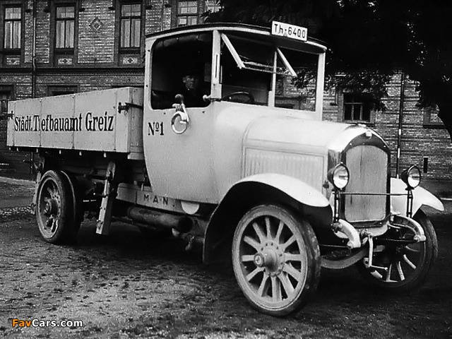 Pictures of MAN Diesel Truck 1920 (640 x 480)