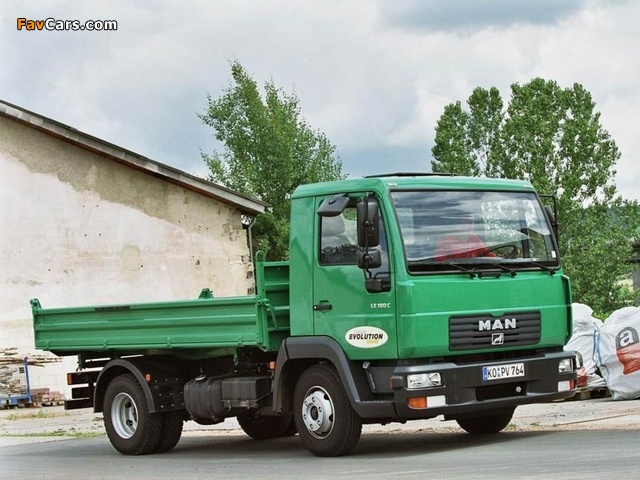 MAN LE2000 8.180 Tipper 2000–06 pictures (640 x 480)