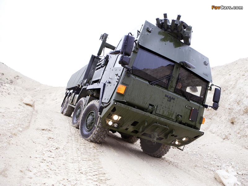 Photos of MAN SX Military KMW Armoured Cab 2004 (800 x 600)