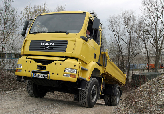 MAN TGA 18.430 4x4 Tipper 2000 photos