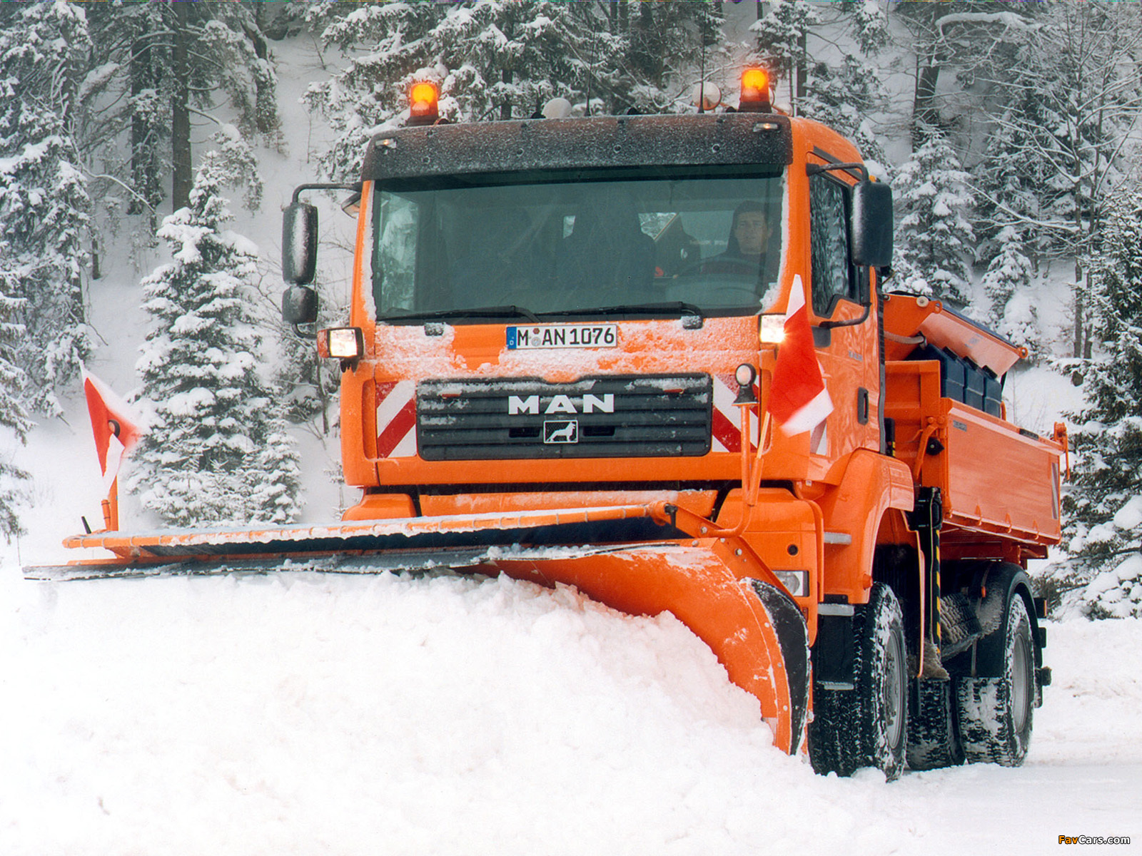 MAN TGA 18.360 Snowplough 2000 wallpapers (1600 x 1200)