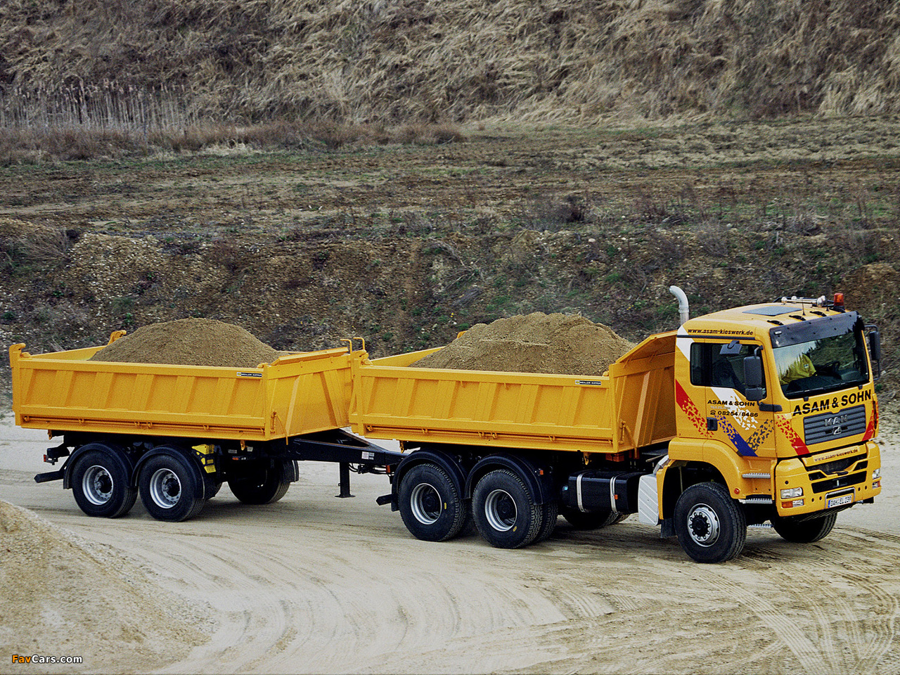 Pictures of MAN TGA 26.480 Tipper 2000 (1280 x 960)