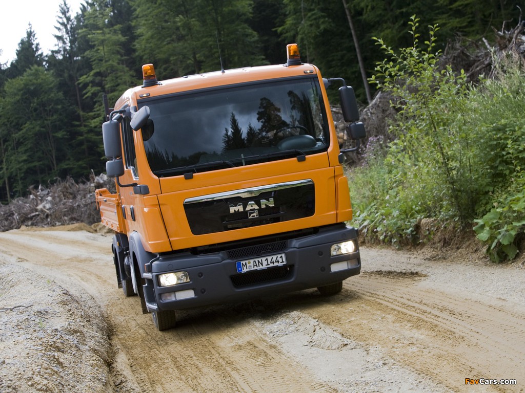 Pictures of MAN TGL 8.180 Crew Cab Tipper 2008–12 (1024 x 768)