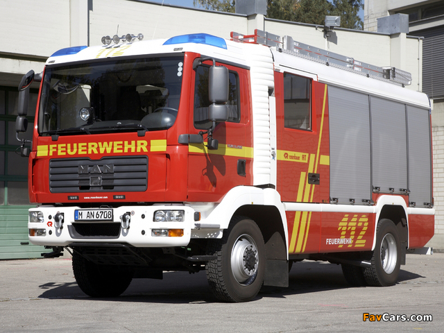 Rosenbauer MAN TGM 13.280 4x4 BL Feuerwehr 2005–08 images (640 x 480)
