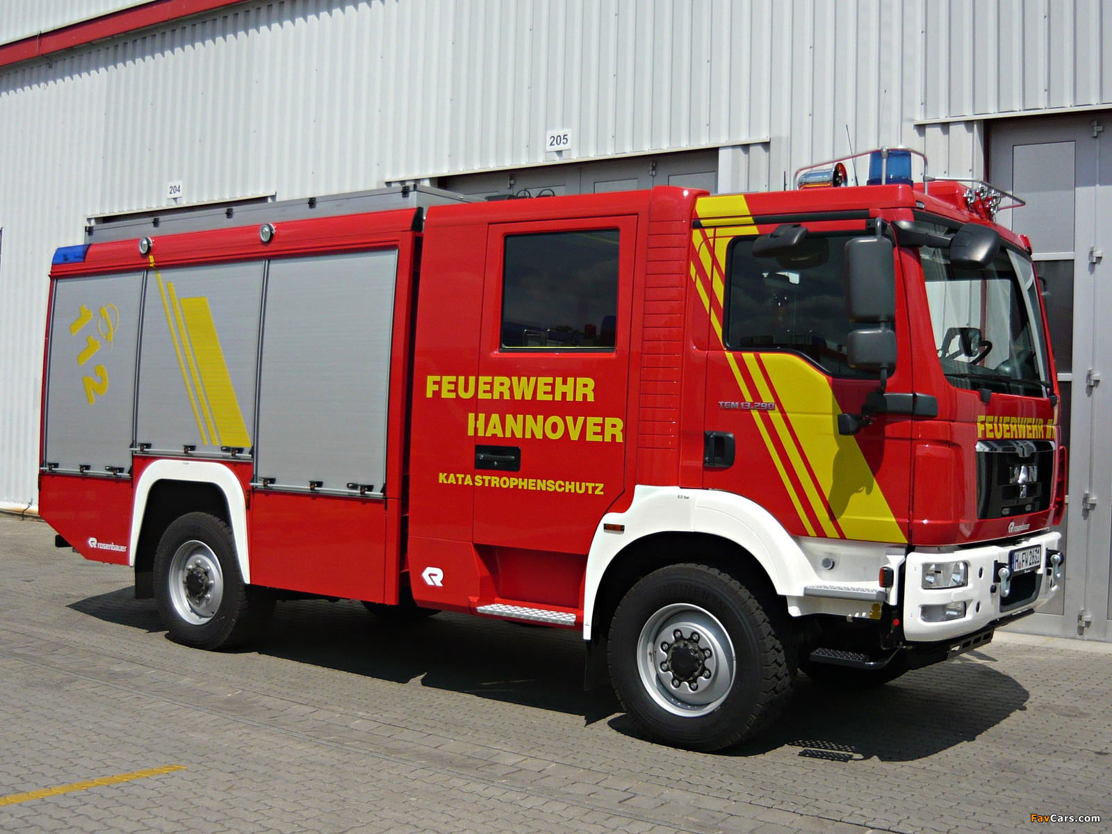 Rosenbauer LF MAN TGM 13.290 Crew Cab 2008–12 wallpapers (1600 x 1200)