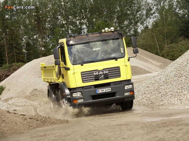 Pictures of MAN TGM 18.280 FLK Meiller-Kipper 2005–08 (640 x 480)