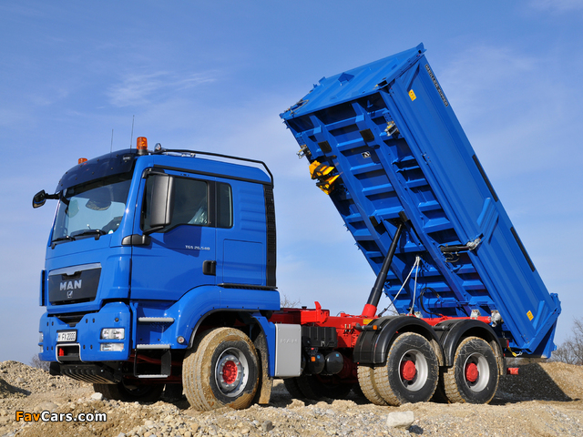 MAN TGS 26.540 Tipper 2007 pictures (640 x 480)