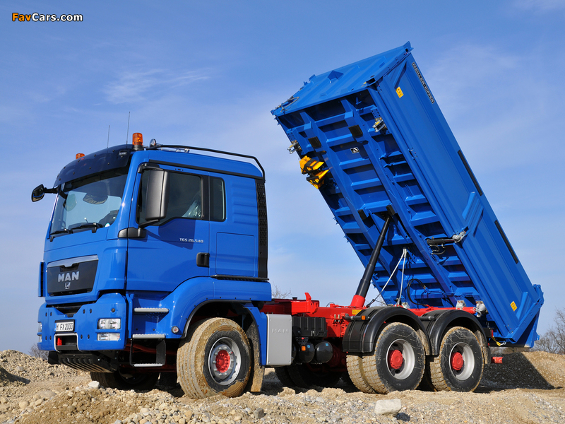 MAN TGS 26.540 Tipper 2007 pictures (800 x 600)