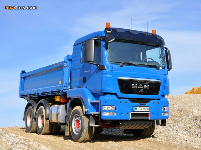 MAN TGS 26.540 Tipper 2007 pictures (640 x 480)