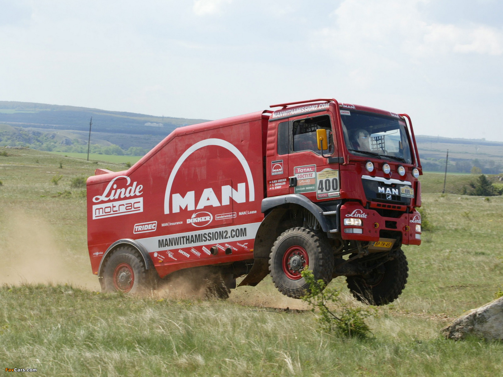 MAN TGS Rally Truck 2007 wallpapers (1600 x 1200)