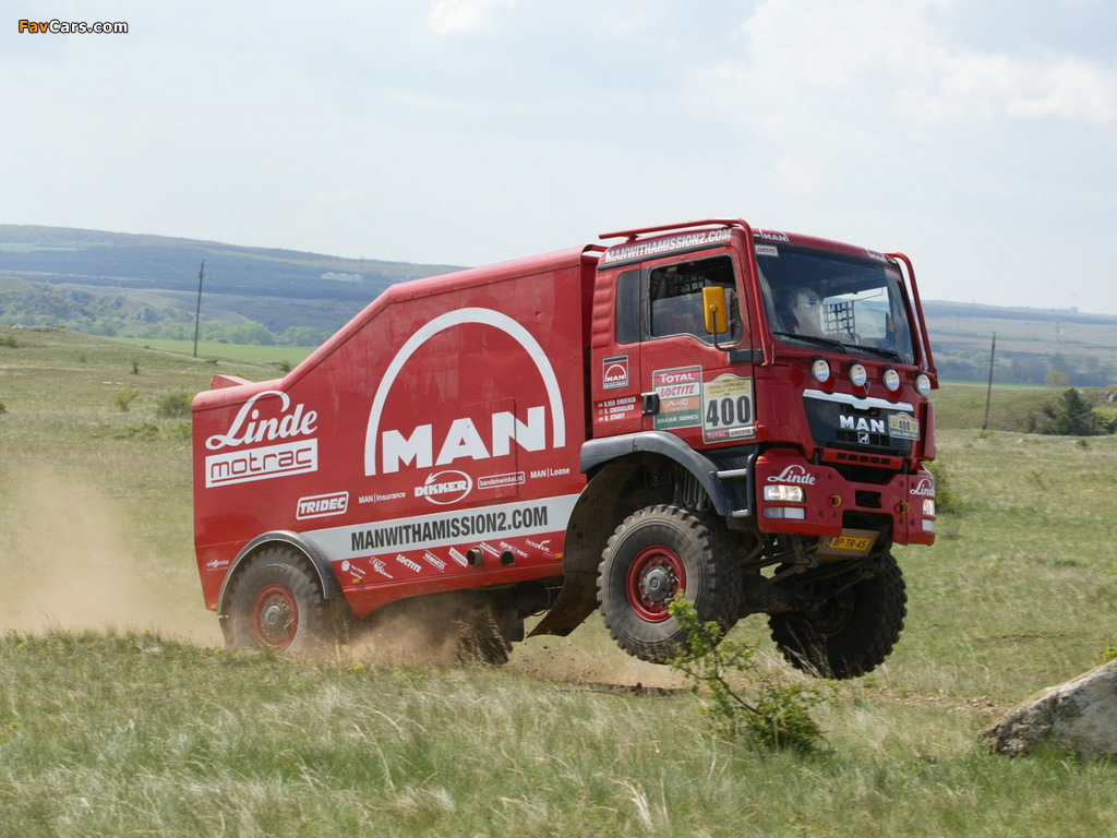 MAN TGS Rally Truck 2007 wallpapers (1024 x 768)
