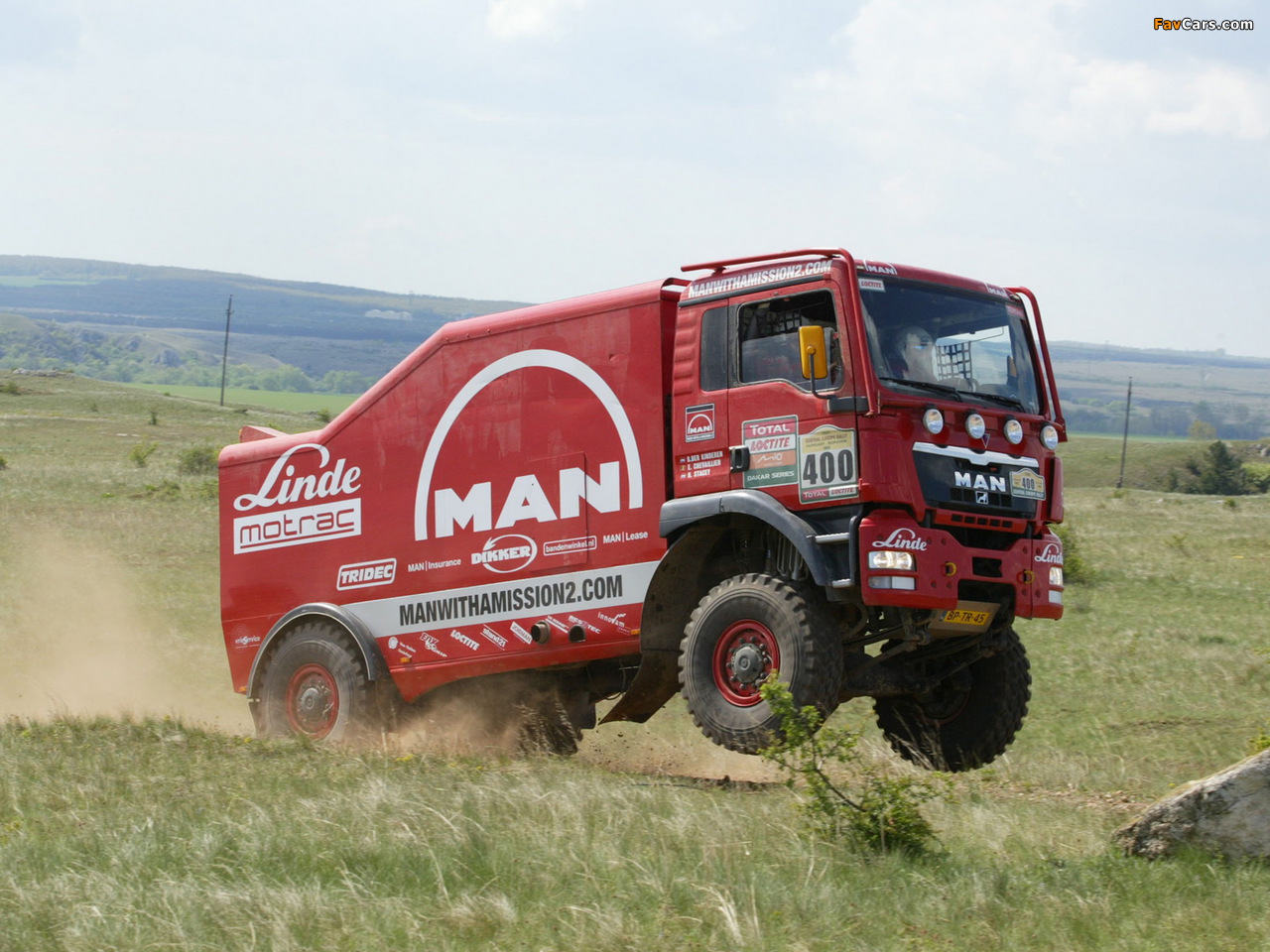 MAN TGS Rally Truck 2007 wallpapers (1280 x 960)
