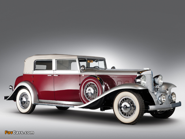 Images of Marmon Sixteen Convertible Sedan 1933 (640 x 480)