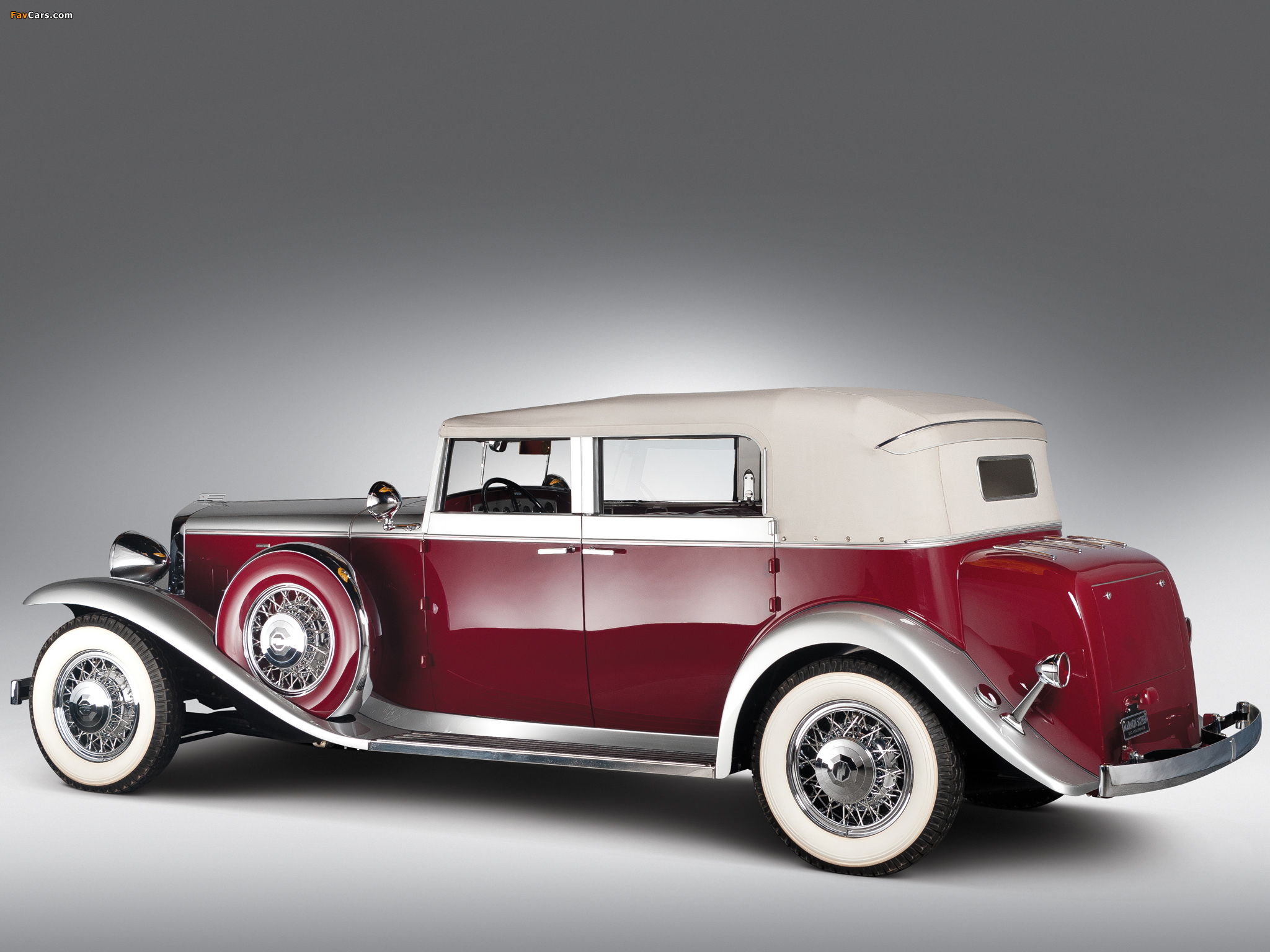 Photos of Marmon Sixteen Convertible Sedan 1933 (2048 x 1536)
