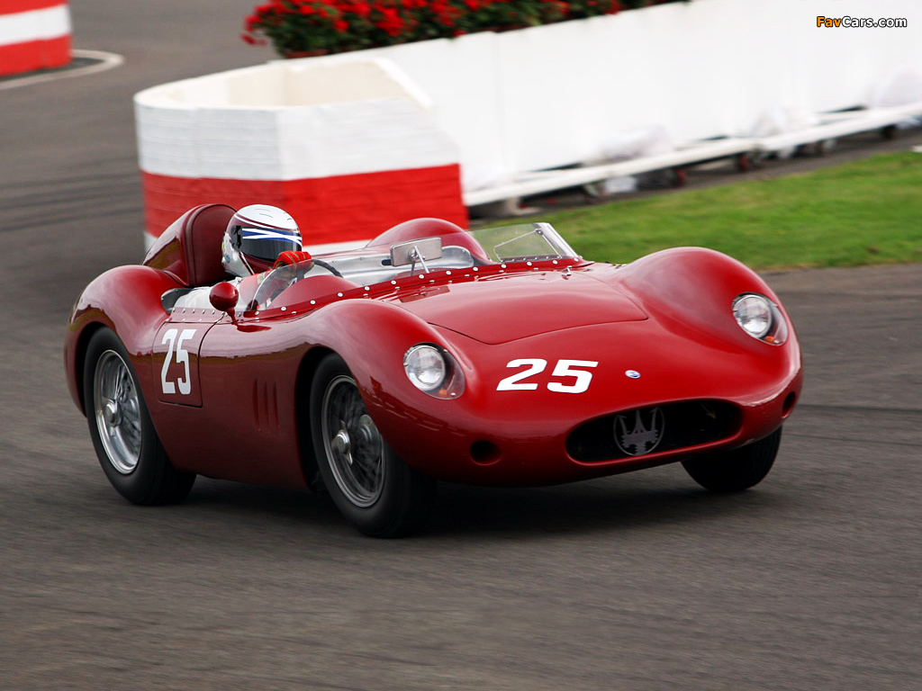 Maserati 250S 1955–57 wallpapers (1024 x 768)