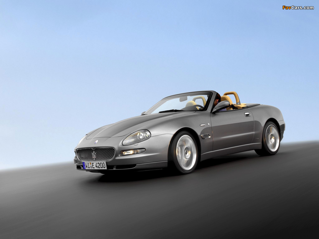 Maserati Spyder 2001–07 wallpapers (1024 x 768)